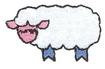 Sheep Embroidery Design Buy Direct