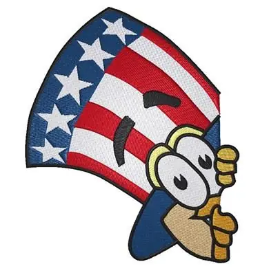 Reduced Price Uncle Sam Embroidery Design