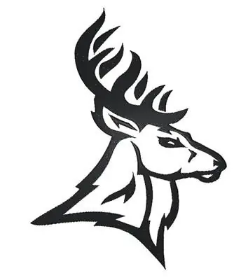 Deer Head Embroidery Design Popular