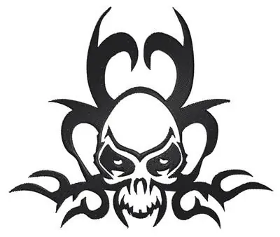 Tattoo Skull Embroidery Design New Arrival