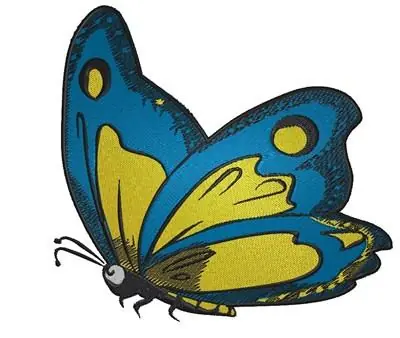 Beautiful Butterfly Embroidery Design Last Chance