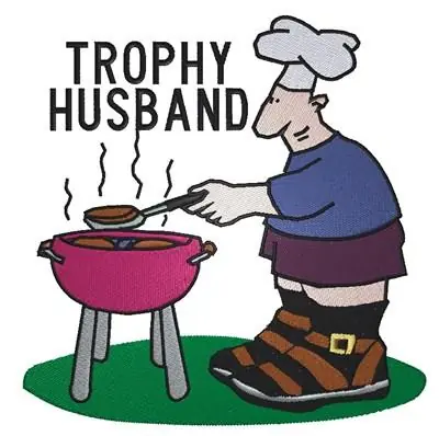 Affordable Trophy Husband Embroidery Design