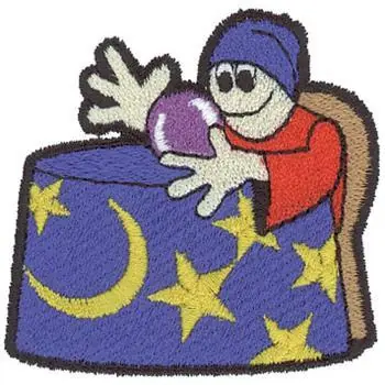 Fortune Teller Embroidery Design Time-Limited