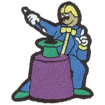 Magician Embroidery Design Best Choice