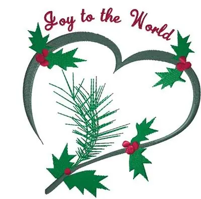 Heart Joy Embroidery Design Markdown