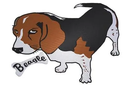 Editor’s Pick Beagle Pup Embroidery Design