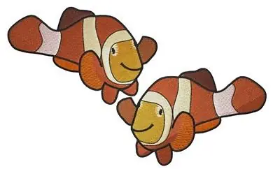 Budget Clown Fishes Embroidery Design