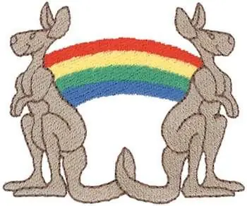 Kangaroos Embroidery Design Shop Now