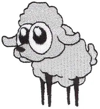 Best Choice Lamb Embroidery Design