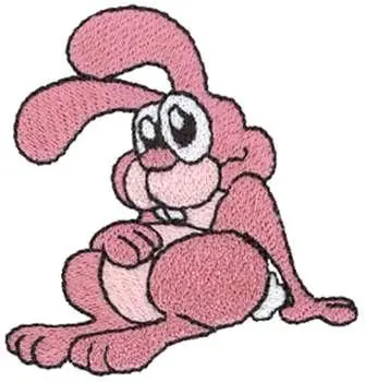 Fresh Stock Easter Bunny Embroidery Design