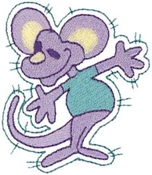 In Demand Mouse Embroidery Design