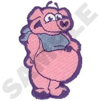Piggy Embroidery Design Fan Favorite