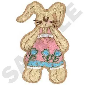 Stitched Bunny Embroidery Design Trending
