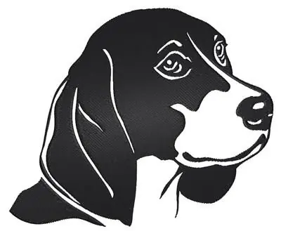 Dog Head Embroidery Design New Release