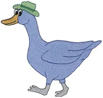 Goose Embroidery Design Popular
