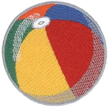 Beach Ball Embroidery Design Latest