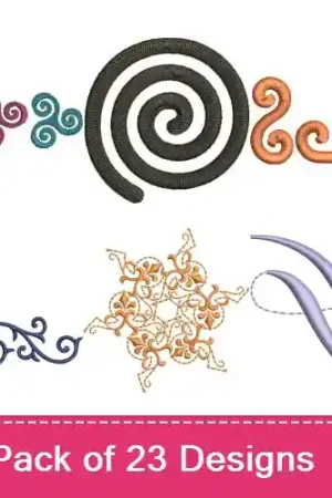 Certified Borders & Frames Embroidery design pack by Favpro Designs, Embroidery Packs on EmbroideryDesigns.com
