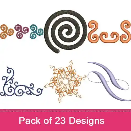 Certified Borders & Frames Embroidery design pack by Favpro Designs, Embroidery Packs on EmbroideryDesigns.com