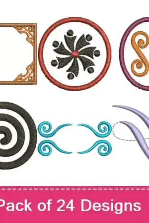 Exclusive Offer Swirls & Scrolls Embroidery design pack by Favpro Designs, Embroidery Packs on EmbroideryDesigns.com