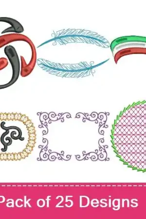 Swirls & Swoops Embroidery design pack by Favpro Designs, Embroidery Packs on EmbroideryDesigns.com Today Only