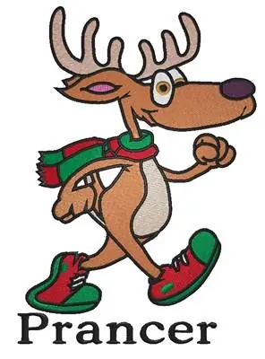 Limited Offer Prancer Embroidery Design
