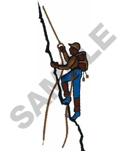 ROCK CLIMBER Embroidery Design Flash Sale