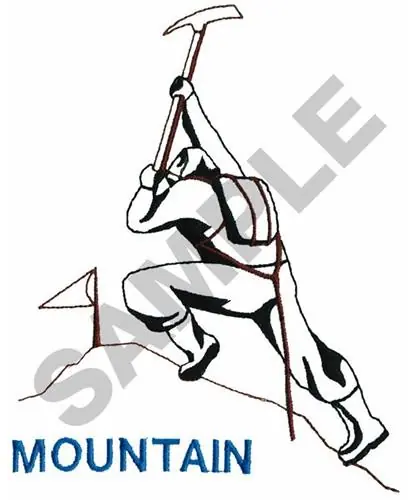 Today Only MOUNTAIN CLIMBER Embroidery Design