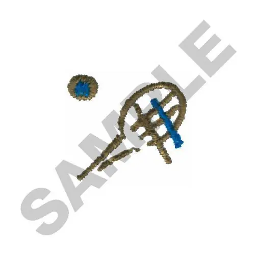 In Demand TENNIS LOGO Embroidery Design