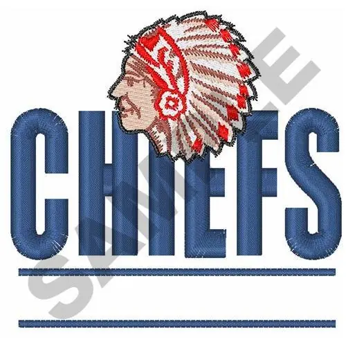 CHIEFS Embroidery Design Hassle-Free Returns