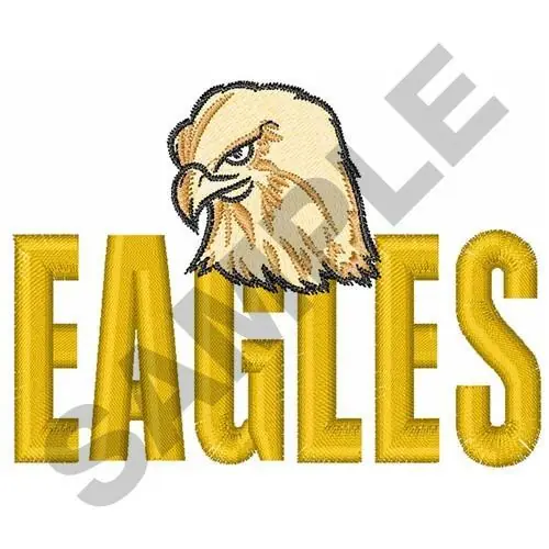 EAGLES MASCOT Embroidery Design Limited Edition
