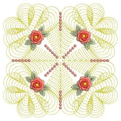Roses Enticement Embroidery Design Editor’s Pick