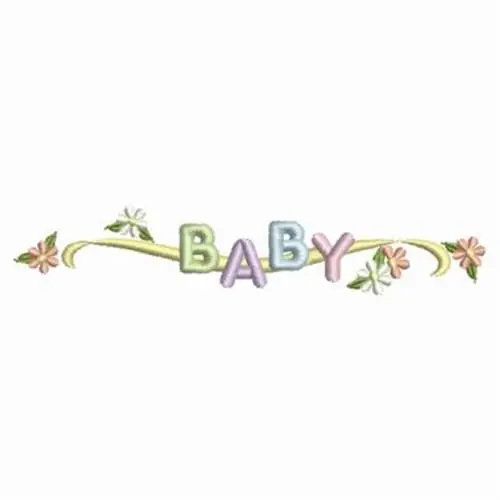 Baby Border Embroidery Design Special Discount