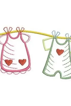 Baby Clothes Line Embroidery Design Top Pick