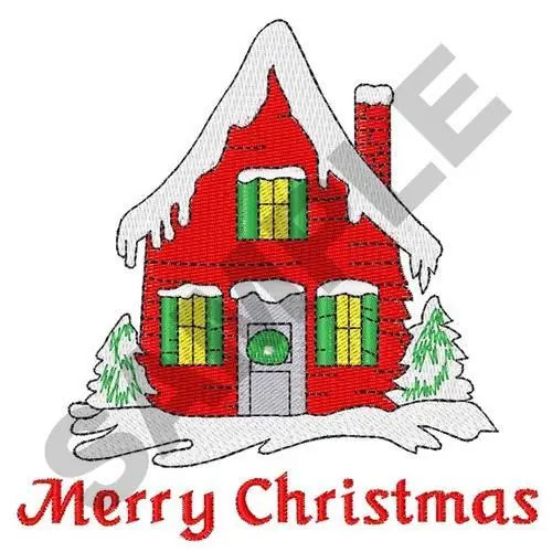 Holiday Sale MERRY CHRISTMAS Embroidery Design