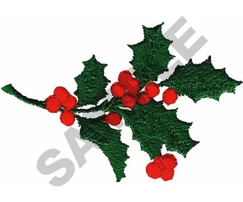 Instant Buy HOLLY Embroidery Design
