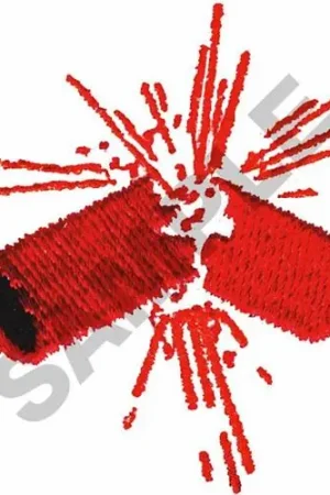 Authentic FIRECRACKER Embroidery Design