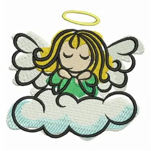 Little Angel Embroidery Design New Release