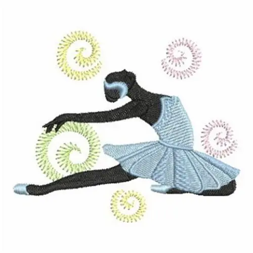 Dance Swirl Embroidery Design Mega Sale