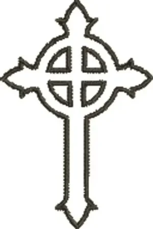 Limited Time Celtic Cross Embroidery Design