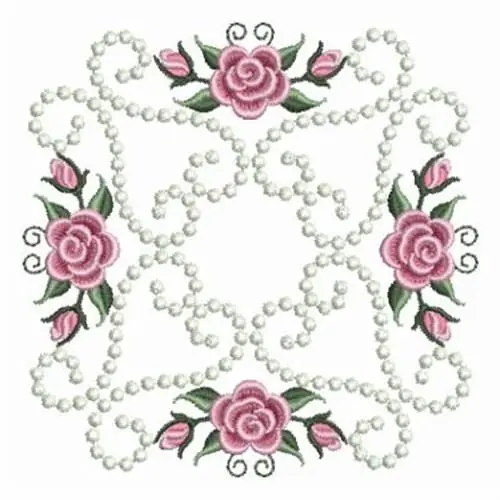 Wholesale Candlewick Block Embroidery Design