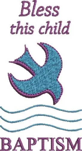 Top Rated Bless This Child Embroidery Design