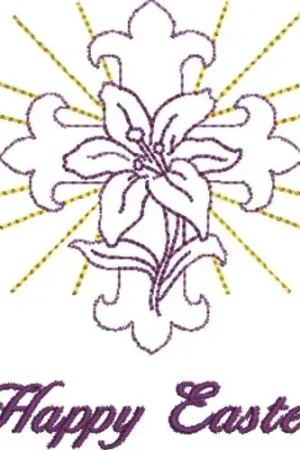 Limited Offer Happy Easter Embroidery Design