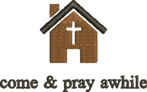 Come & Pray Embroidery Design Must Have