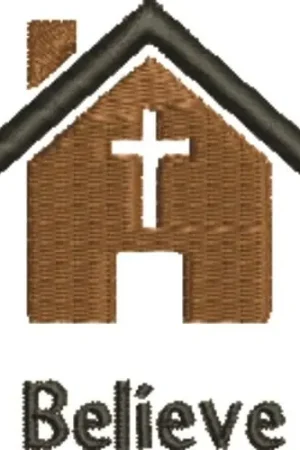 Believe Embroidery Design Big Sale