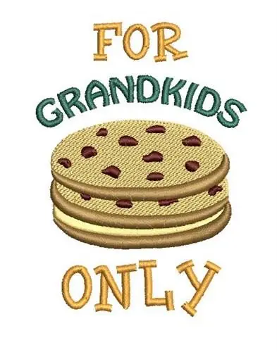 FOR GRANDKIDS ONLY Embroidery Design Big Sale