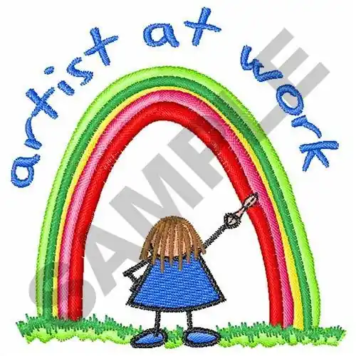 Final Sale ARTIST AT WORK Embroidery Design
