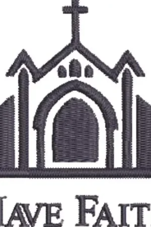 Limited Offer Have Faith Embroidery Design