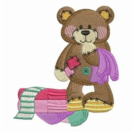 Price Drop Patchwork Sewing Teddy Embroidery Design
