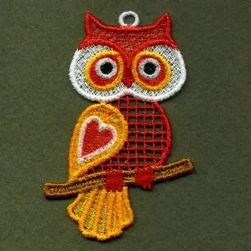 FSL Sweetheart Owl Embroidery Design Hot Picks