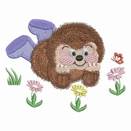 Flower Watcher Embroidery Design While Supplies Last